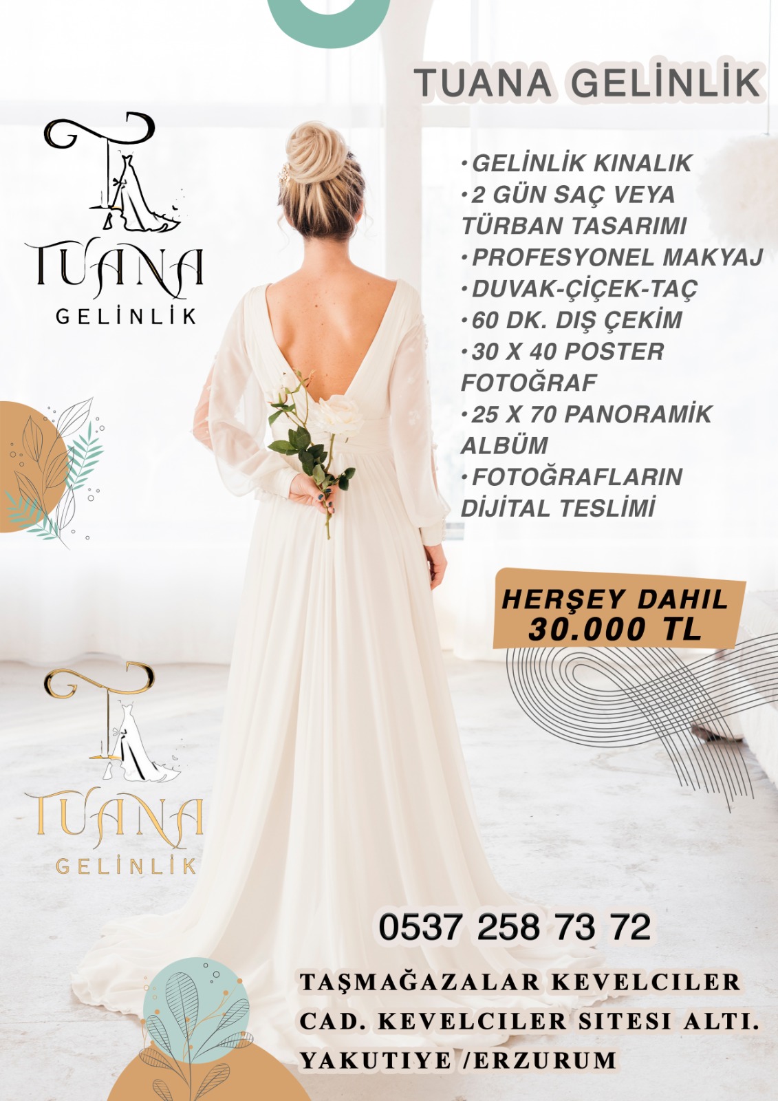 Tuana Gelinlik Erzurum